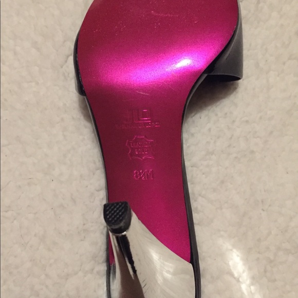 🍁3/$25 J Lo high heel slide sandals - Picture 3 of 3